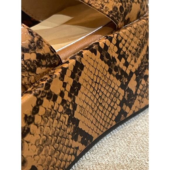 Women Summer Platform Sandals Open Toe Lace-up Cutout Gladiator Size 8 - Picture 6 of 13